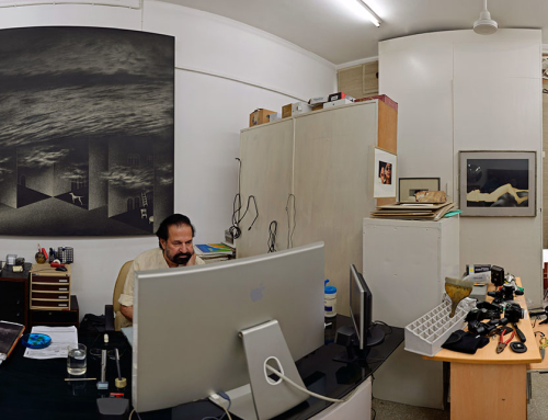 Photograph – Rameshwar Broota in his Studio